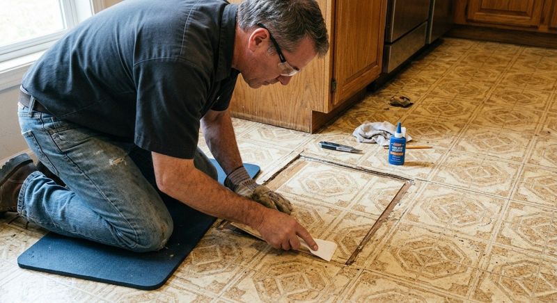 Linoleum Floor Installation in Chesapeake City, MD