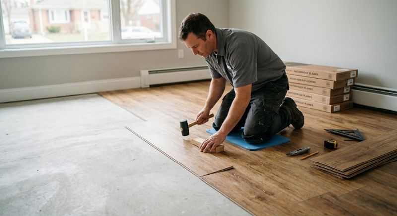 Linoleum Floor Installation in Claymont, DE