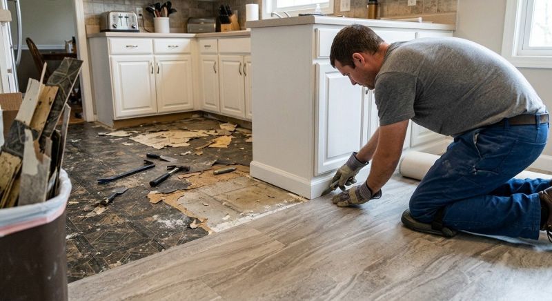 Linoleum Floor Installation in Newark, DE