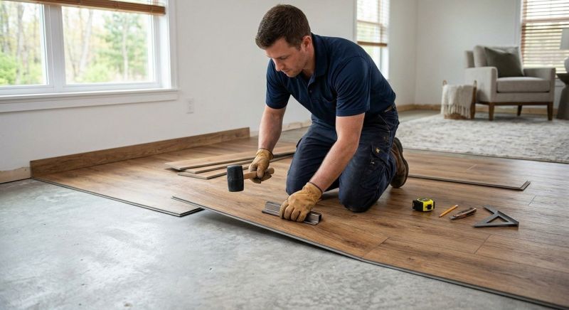Luxury Vinyl Tile Installation in Hockessin, DE