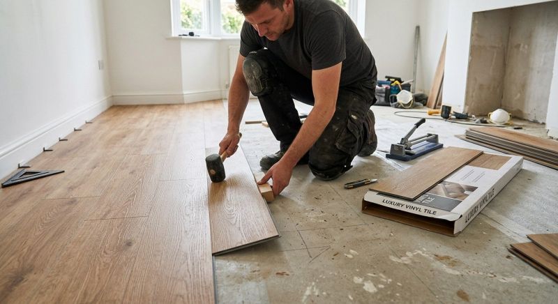 Luxury Vinyl Tile Installation in Newark, DE