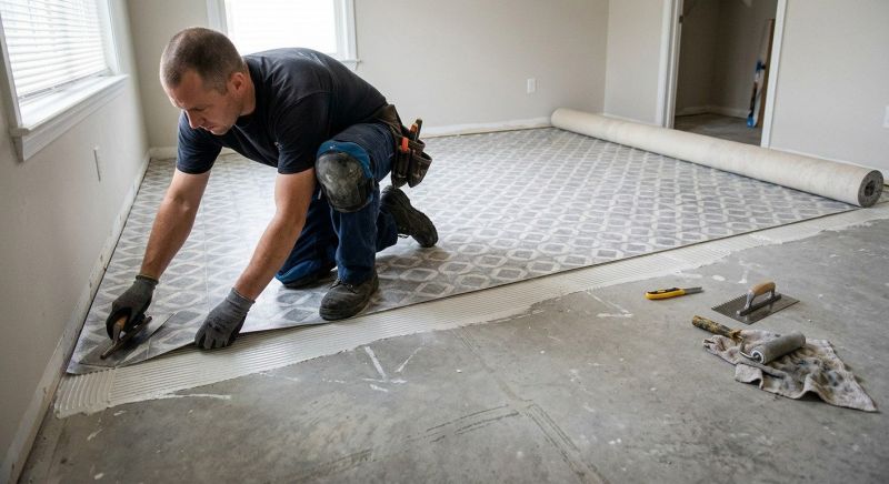 Sheet Flooring Installation in West Grove, PA