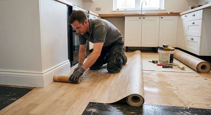 Sheet Linoleum Installation in Cecil County, MD