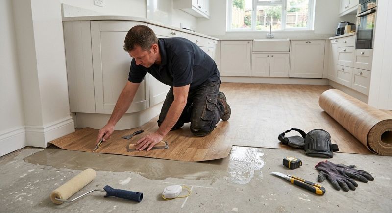 Sheet Linoleum Installation in Hockessin, DE