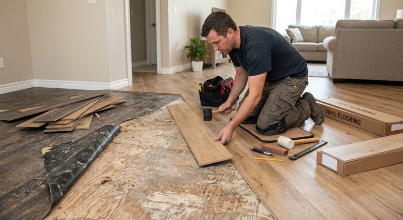 Vinyl Flooring Installation in Odessa, DE