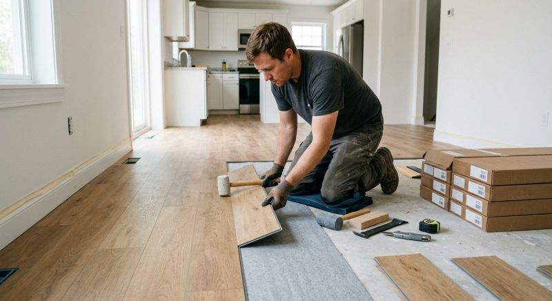Vinyl Plank Floor Installation in Elkton, MD